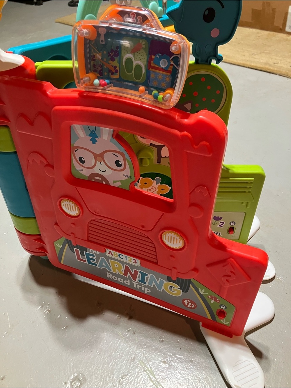 Fisher-Price Red Learning Road Trip Activity Panel